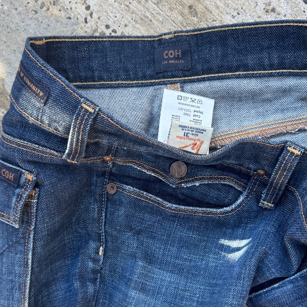 Citizens Of Humanity Dark Blue Flare Jeans - Picture 9 of 9